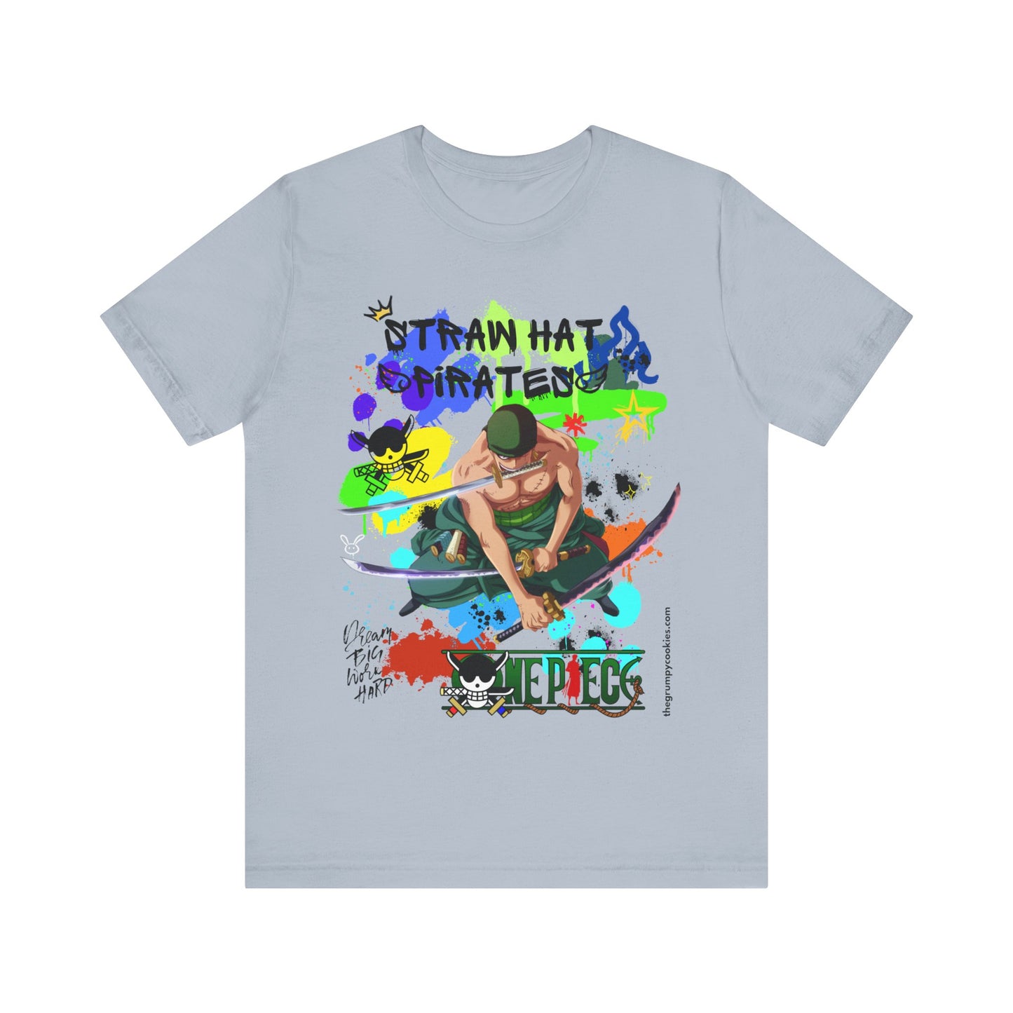 Graffiti Zoro Unisex Jersey Short Sleeve Tee