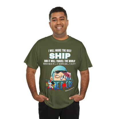 World's Greatest Shipwright Unisex Heavy Cotton Tee