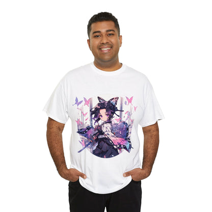 Stained Glass Shinobu Kocho Series Unisex Heavy Cotton Tee