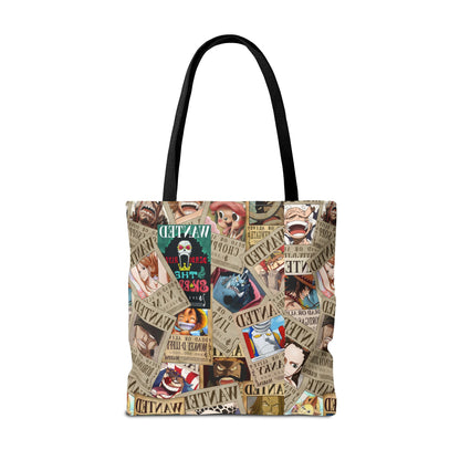 One Piece- Wanted Dead or Alive Tote Bag