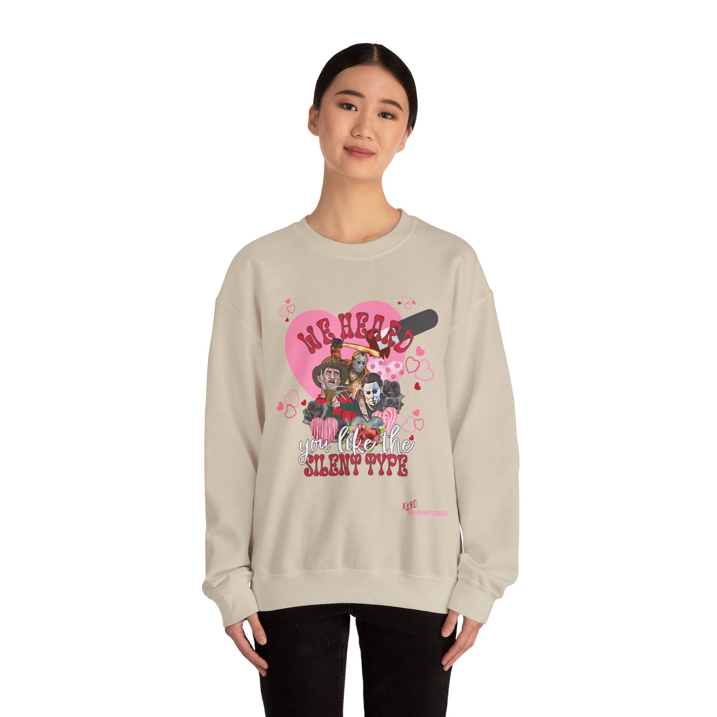 The Terror Team - Silent Type Unisex Heavy Blend™ Crewneck Sweatshirt