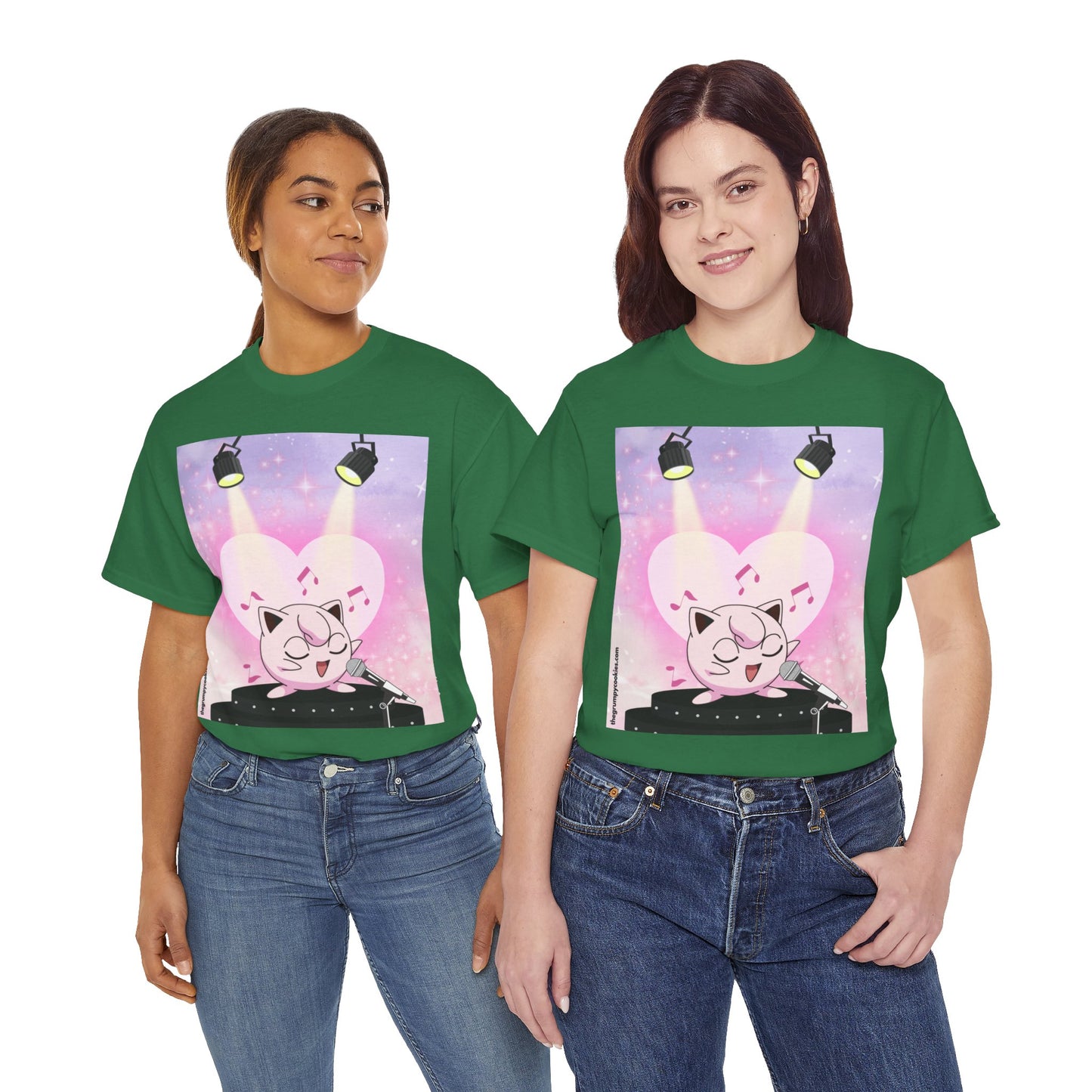 Jiggly On Stage Unisex Heavy Cotton Tee