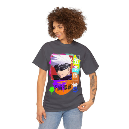 Gojo's Side Smile Unisex Heavy Cotton Tee