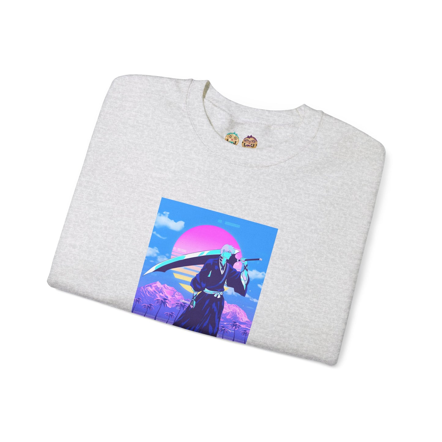 Vaporwave Ichigo Unisex Heavy Blend™ Crewneck Sweatshirt