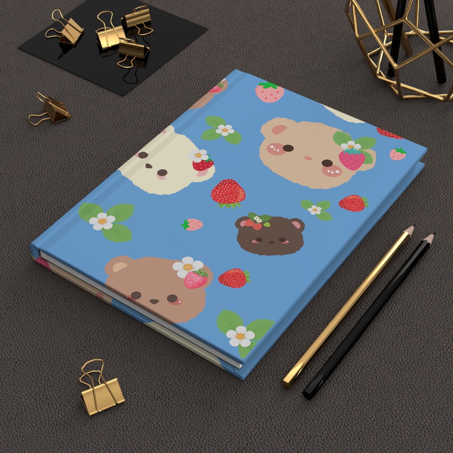 Gangs All Here Blue Hardcover Journal