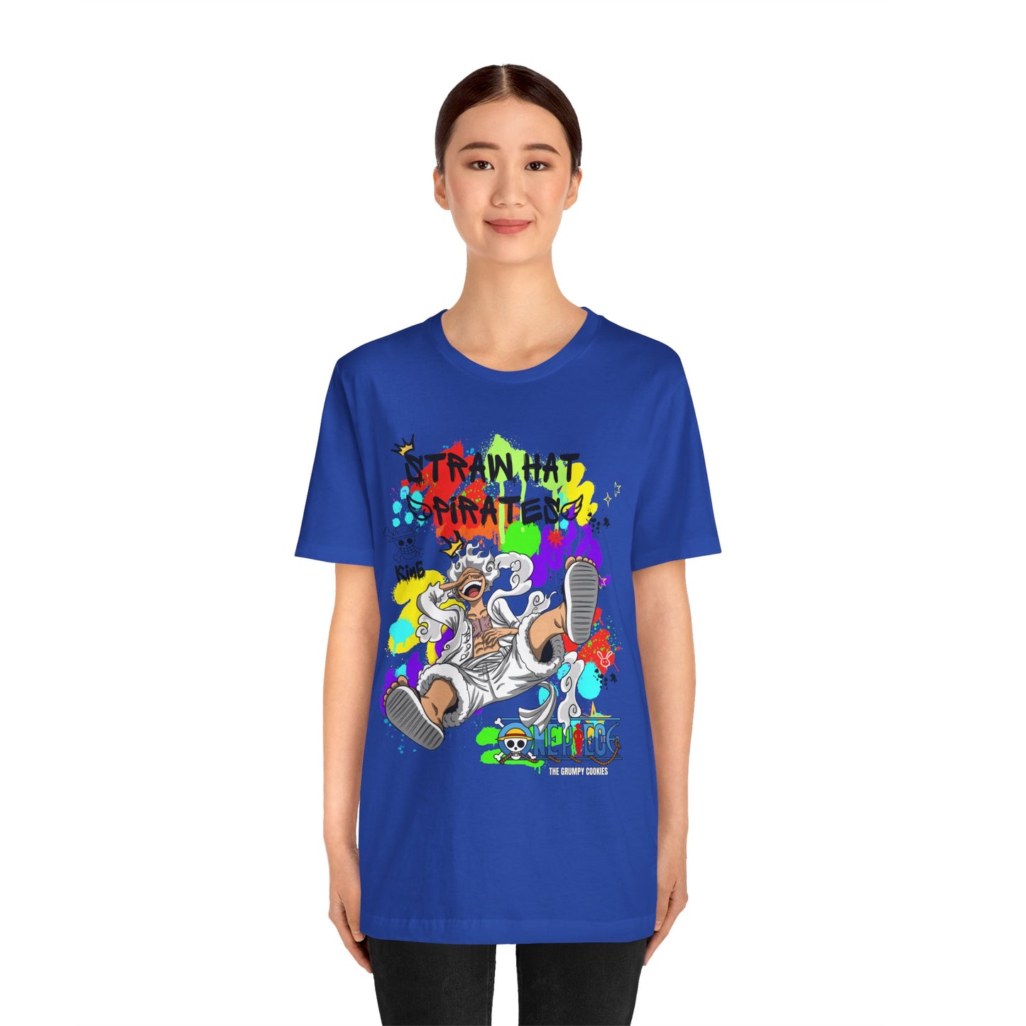One Piece - Graffiti Luffy Unisex Jersey Short Sleeve Tee