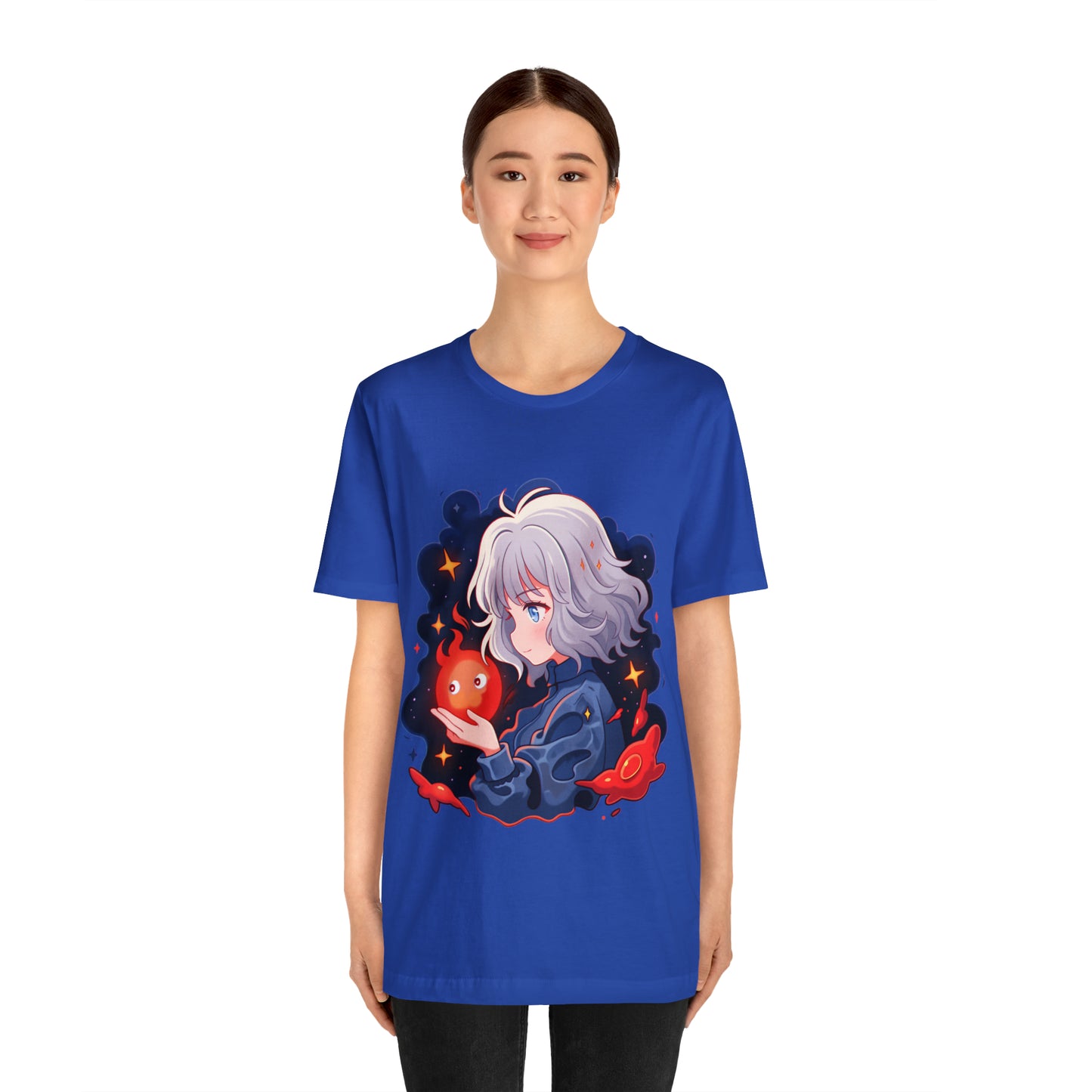 Howl's Moving Castle Jersey Short Sleeve Tee