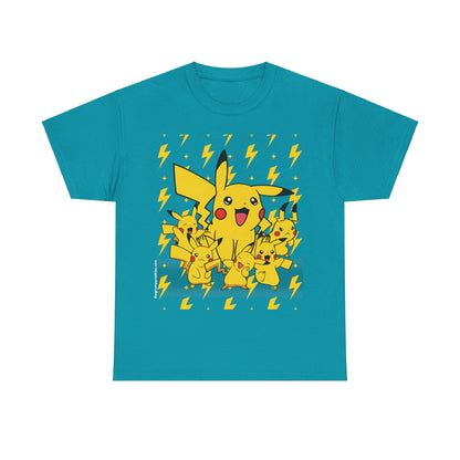 Pika Pika Pika Unisex Heavy Cotton Tee