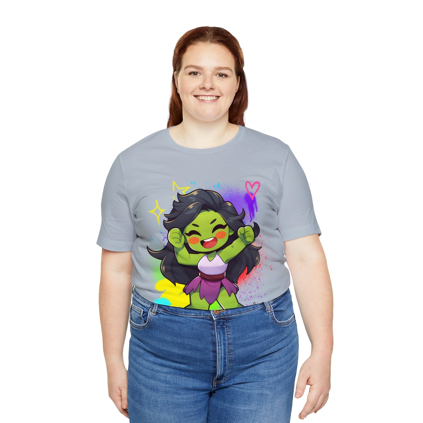 She Hulk Jersey Short Sleeve Tee