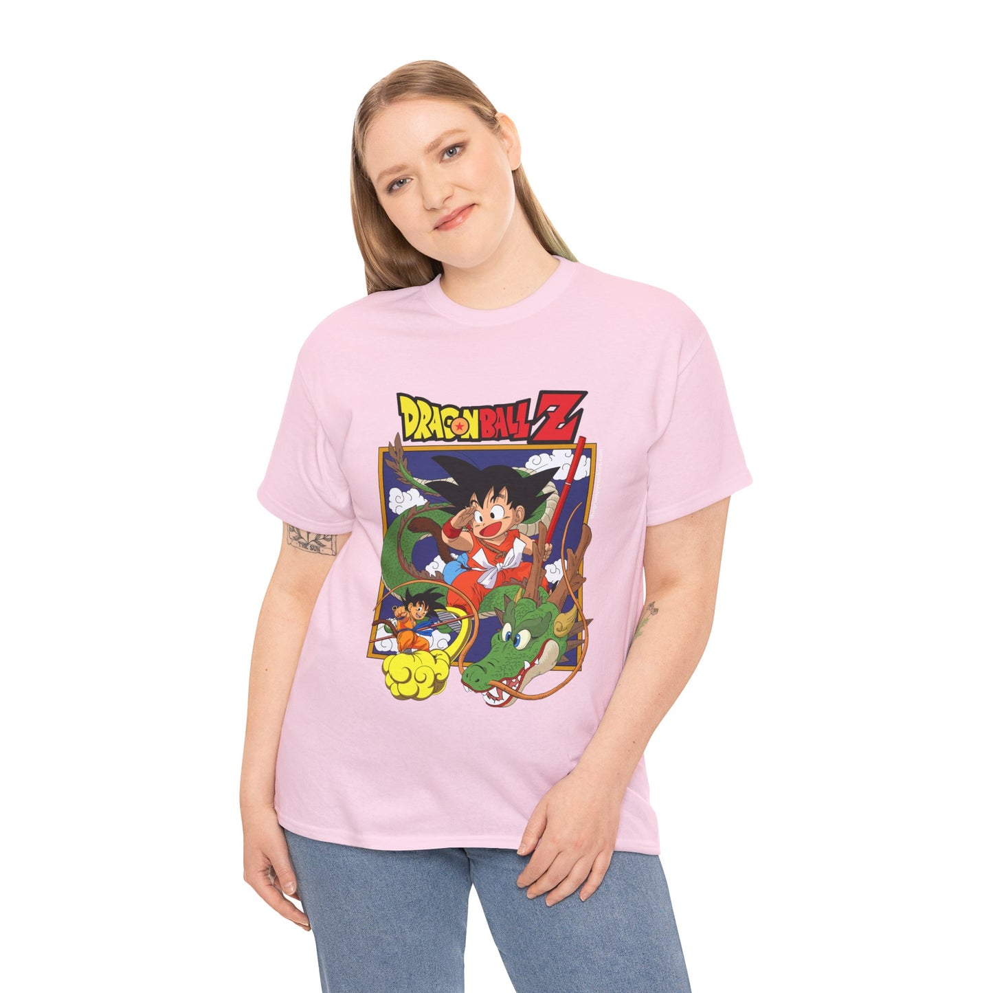 Old School DBZ Unisex Heavy Cotton Tee