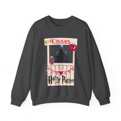 Free Kisses Unisex Heavy Blend™ Crewneck Sweatshirt