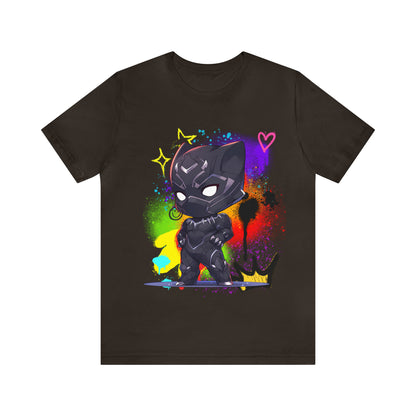 Black Panther Jersey Short Sleeve Tee