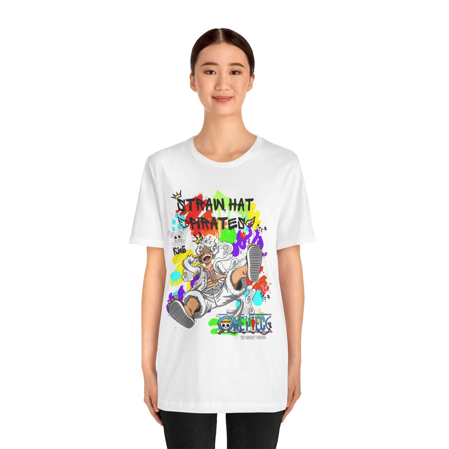 One Piece - Graffiti Luffy Unisex Jersey Short Sleeve Tee