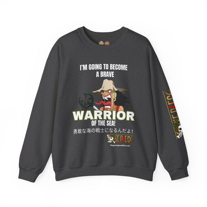 Brave-ish Warrior of the Sea Unisex Heavy Blend™ Crewneck Sweatshirt