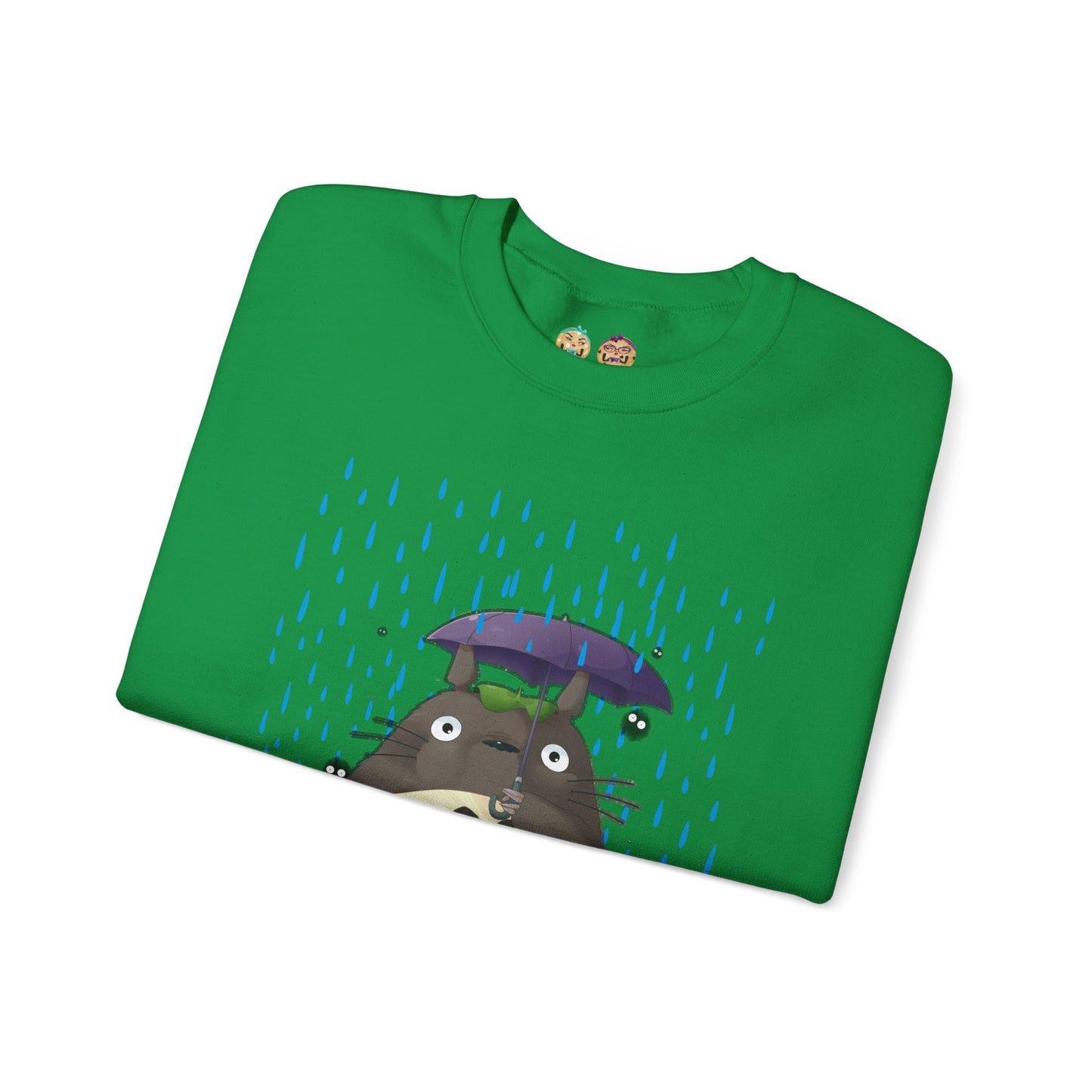 Totoro in the Rain Unisex Heavy Blend™ Crewneck Sweatshirt