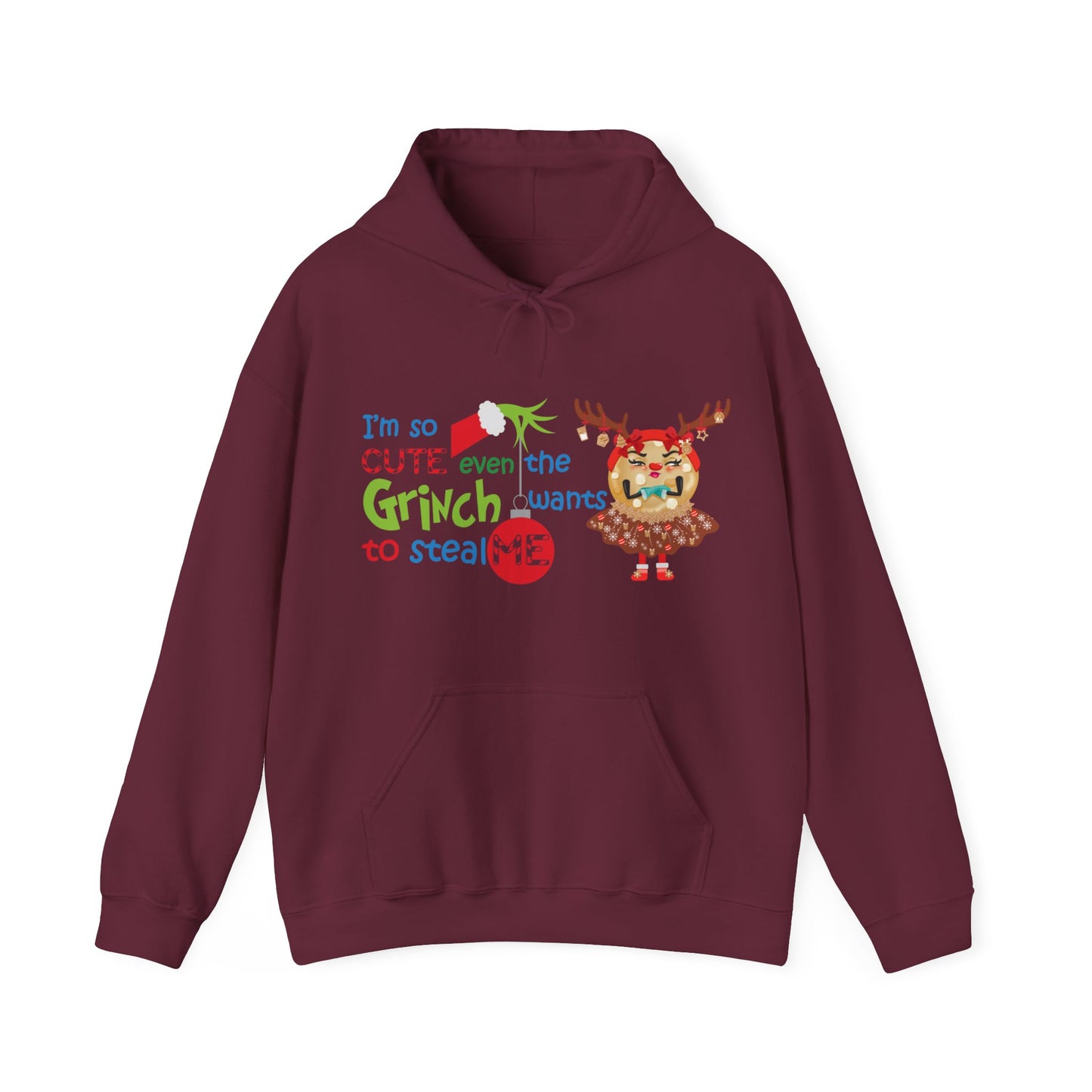 Even the Grinch Loves TGC Unisex Heavy Blend™ Hooded Sweatshirt