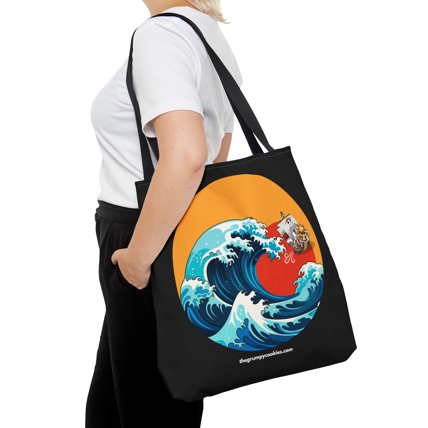 Riding the Wave Tote Bag