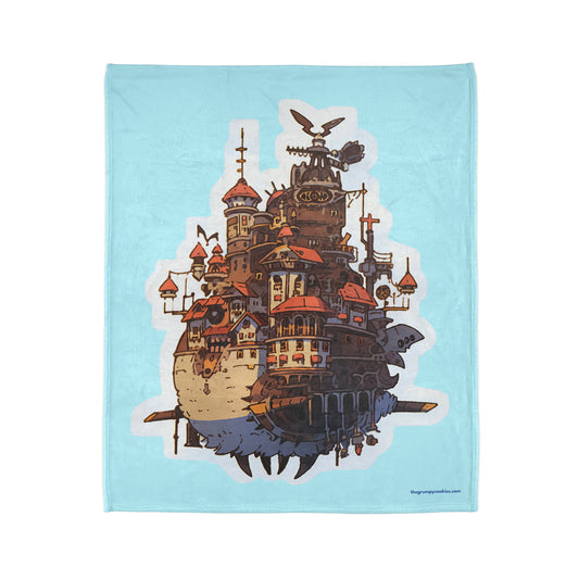 Howl's Moving Castle Polyester Blanket