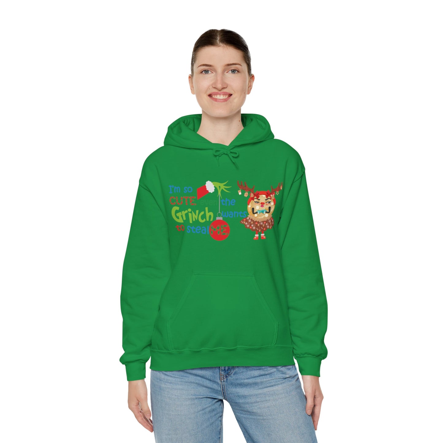 Even the Grinch Loves TGC Unisex Heavy Blend™ Hooded Sweatshirt