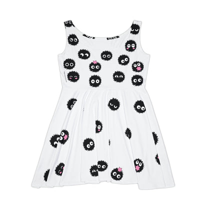 Soot Sprites White Women's Skater Dress