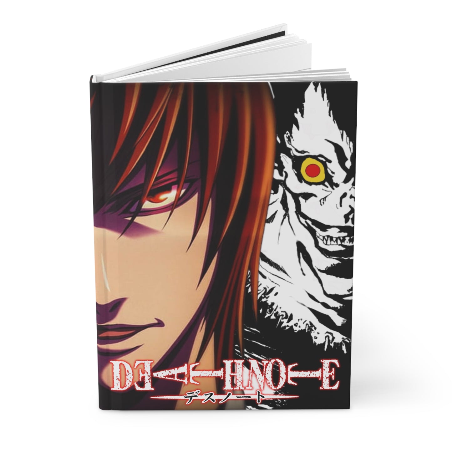 Light and Ryuk Smiling Hardcover Journal