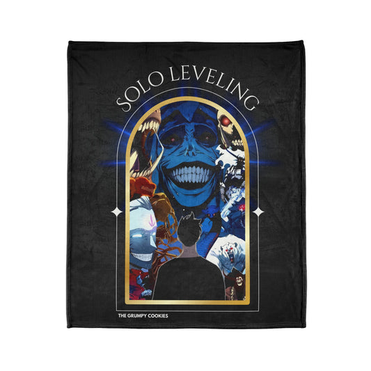 Solo Leveling- Smile Like You Mean It Polyester Blanket