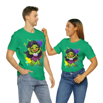 She Hulk Jersey Short Sleeve Tee