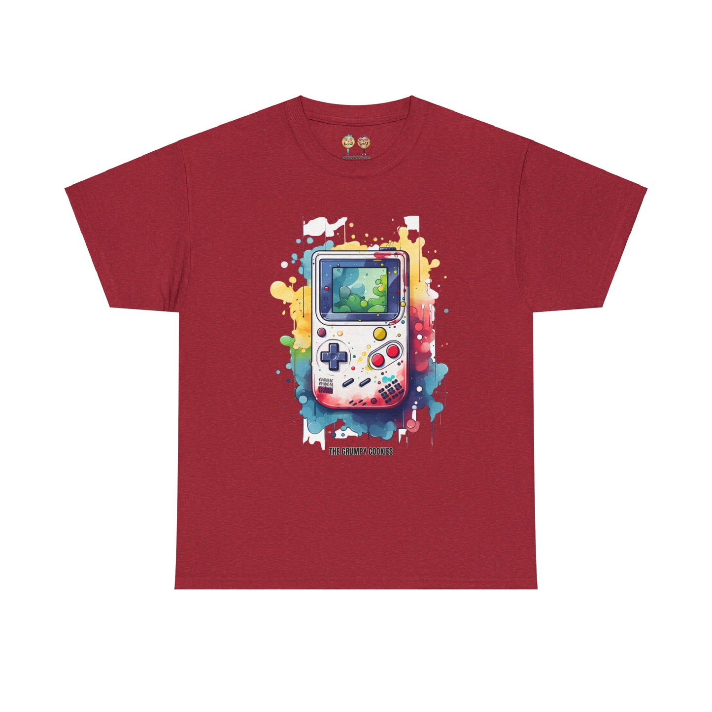 Gameboy- Watercolor Gameboy Unisex Heavy Cotton Tee