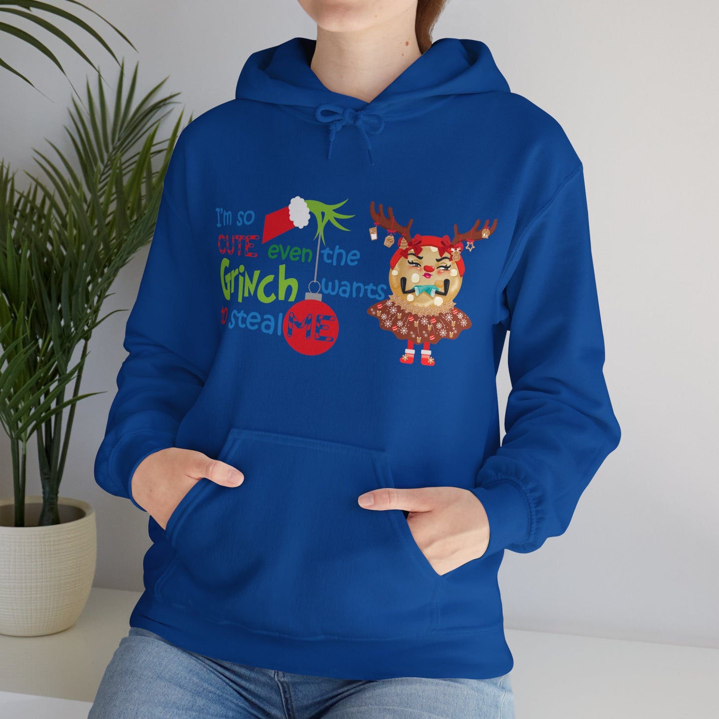 Even the Grinch Loves TGC Unisex Heavy Blend™ Hooded Sweatshirt