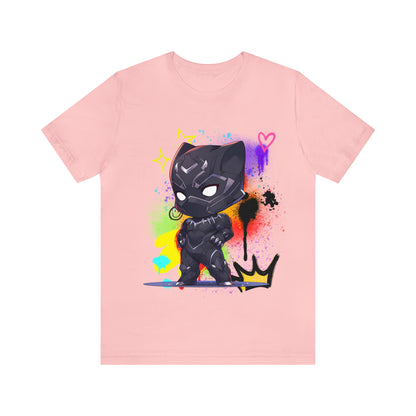 Black Panther Jersey Short Sleeve Tee