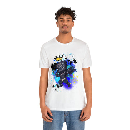 Black Panther Jersey Short Sleeve Tee