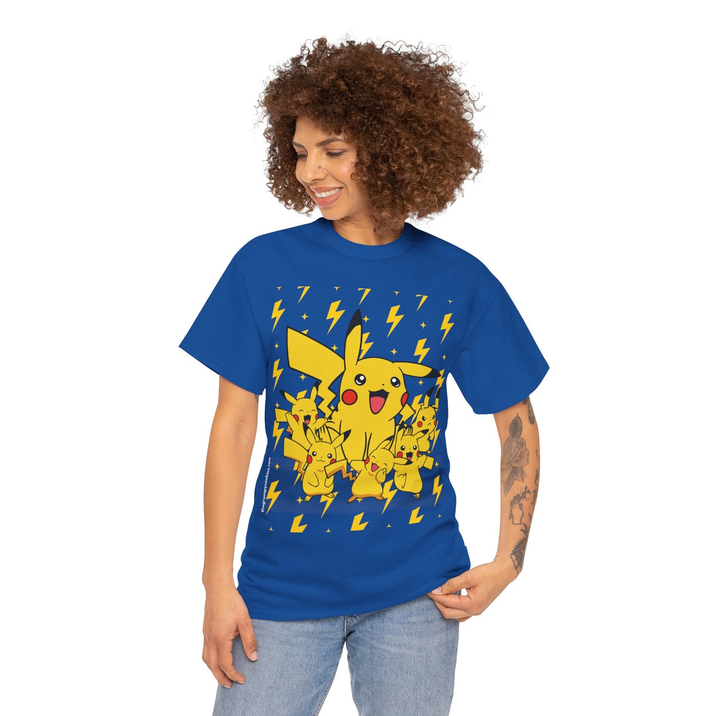 Pika Pika Pika Unisex Heavy Cotton Tee