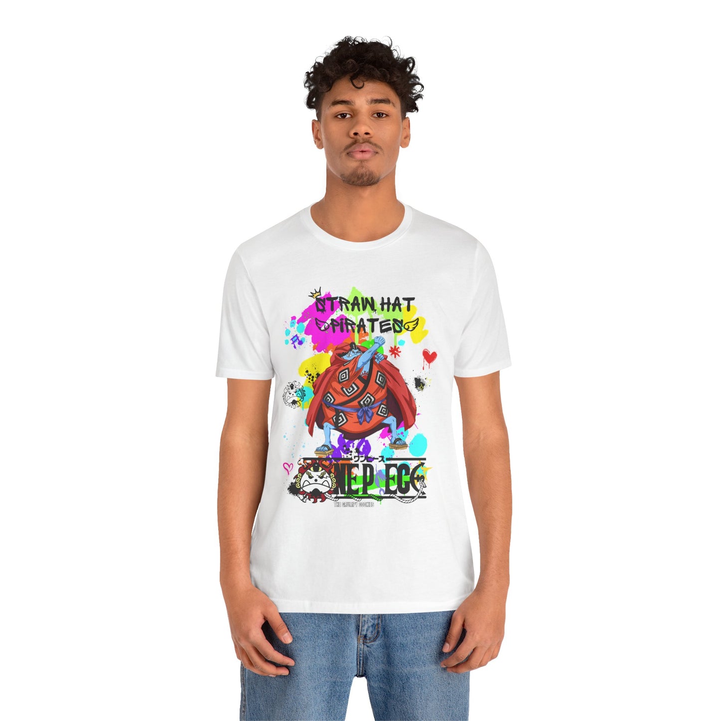 One Piece - Graffiti Jimbei Unisex Jersey Short Sleeve Tee