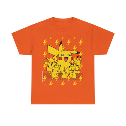 Pika Pika Pika Unisex Heavy Cotton Tee