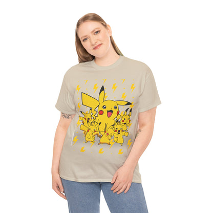 Pika Pika Pika Unisex Heavy Cotton Tee