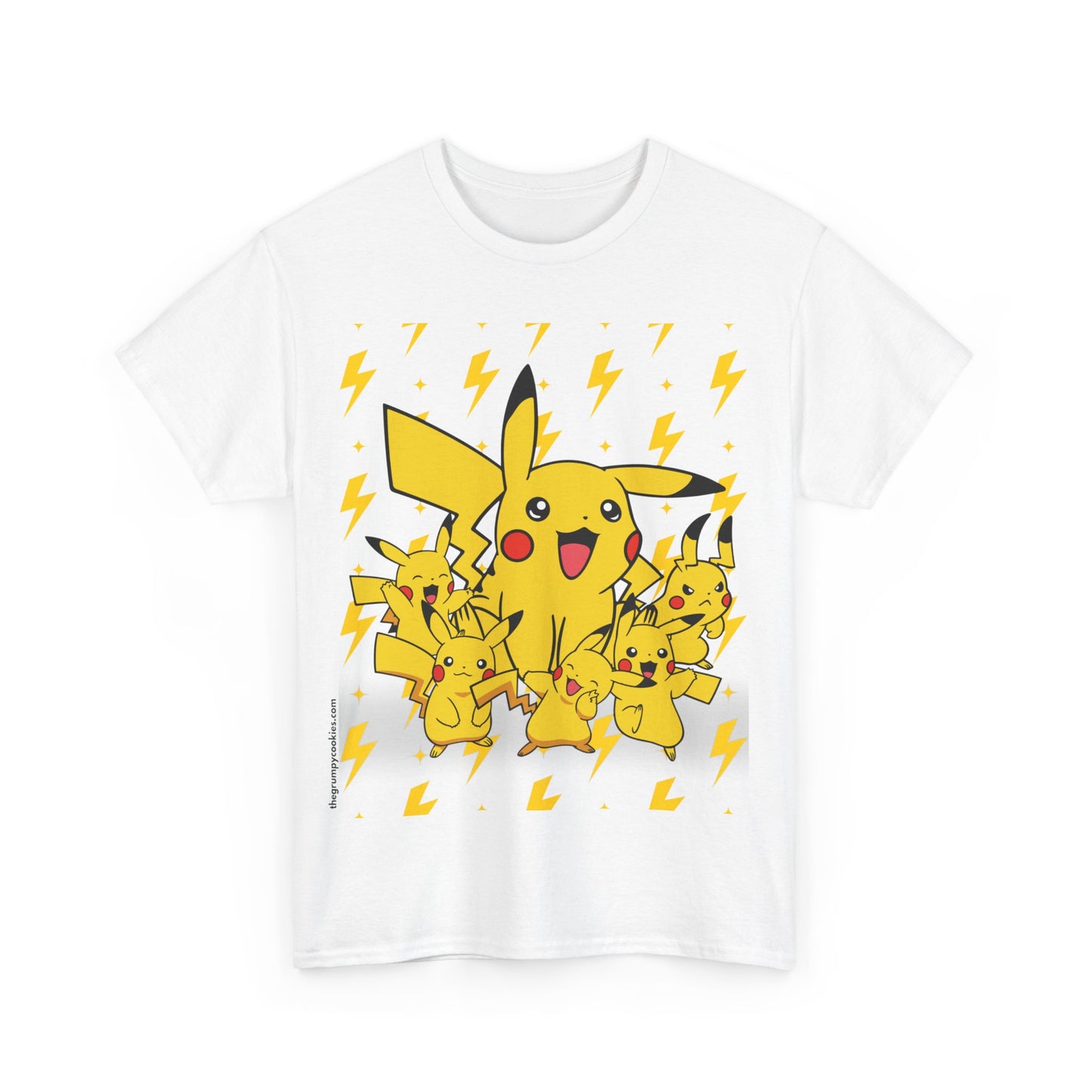 Pika Pika Pika Unisex Heavy Cotton Tee