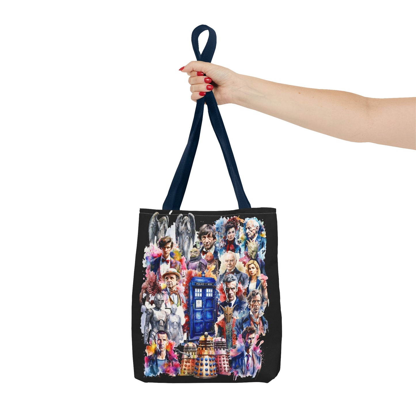 Dr Who - The Doctor and his Foes Tote Bag
