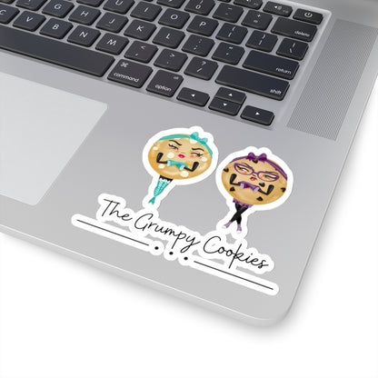 The Grumpy Cookies Kiss-Cut Stickers