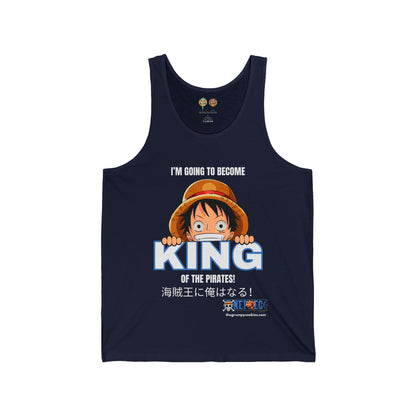 Pirate King Luffy Jersey Tank