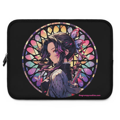 Stained Glass Shinobu Kocho Series Laptop Sleeve