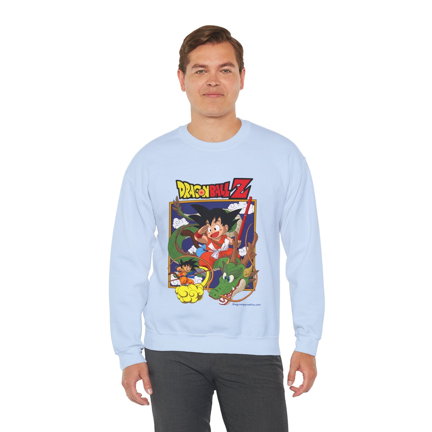 Old School DBZ Unisex Heavy Blend™ Crewneck Sweatshirt