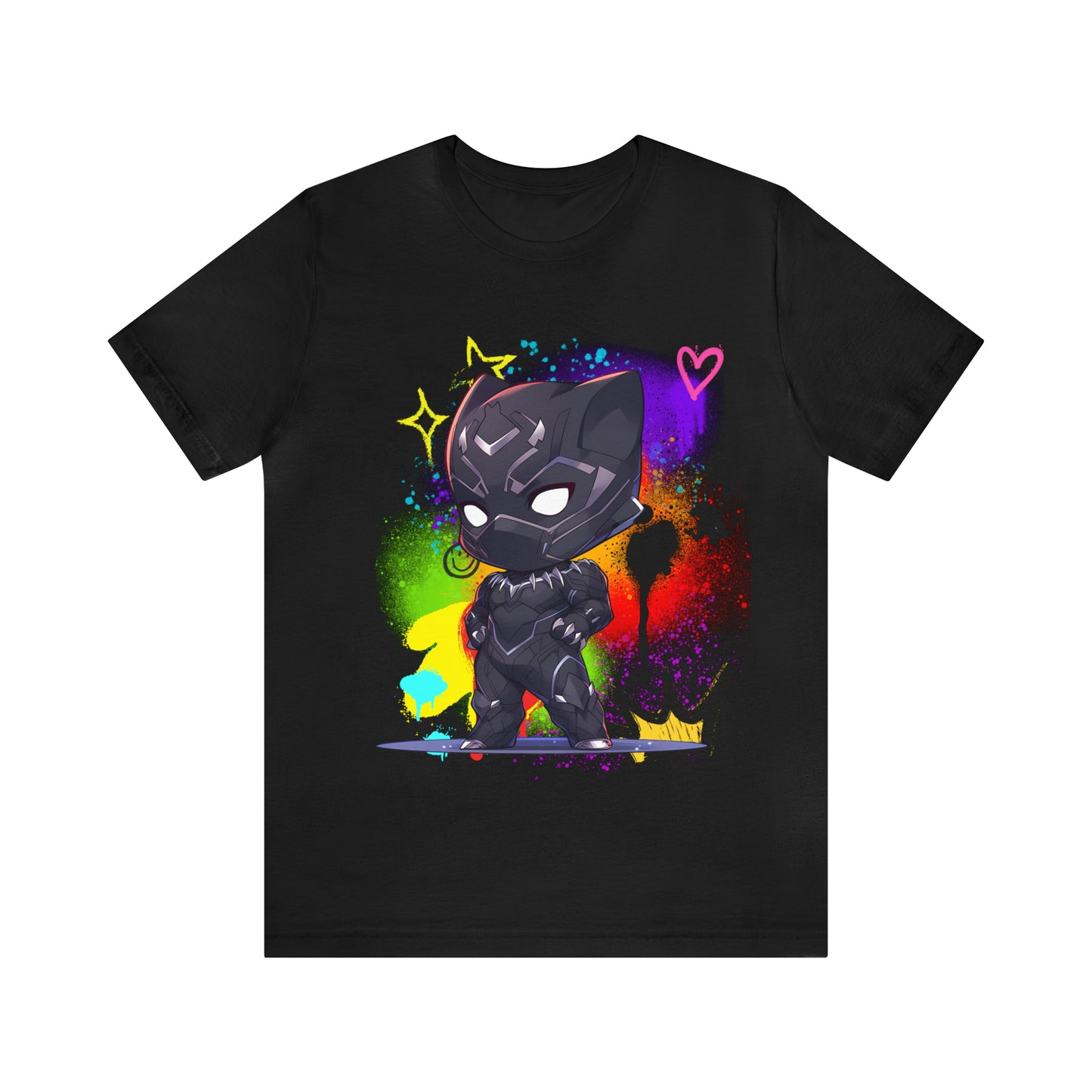 Black Panther Jersey Short Sleeve Tee