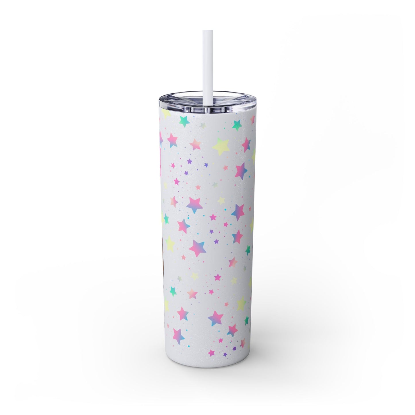 One Piece - Chopper Loves Cotton Candy Skinny Tumbler with Straw, 20oz