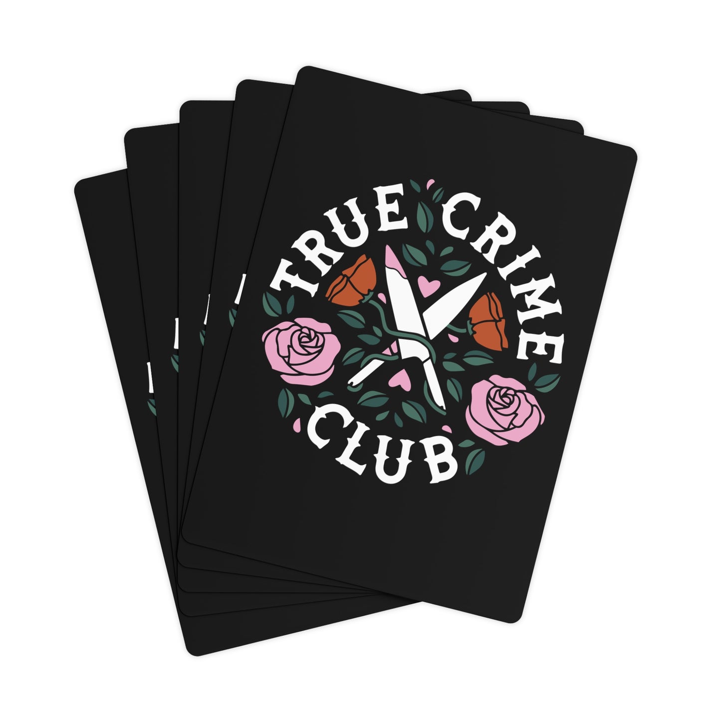 True Crime Club Poker Cards