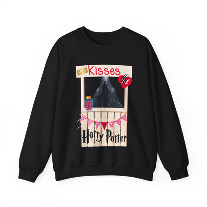 Free Kisses Unisex Heavy Blend™ Crewneck Sweatshirt