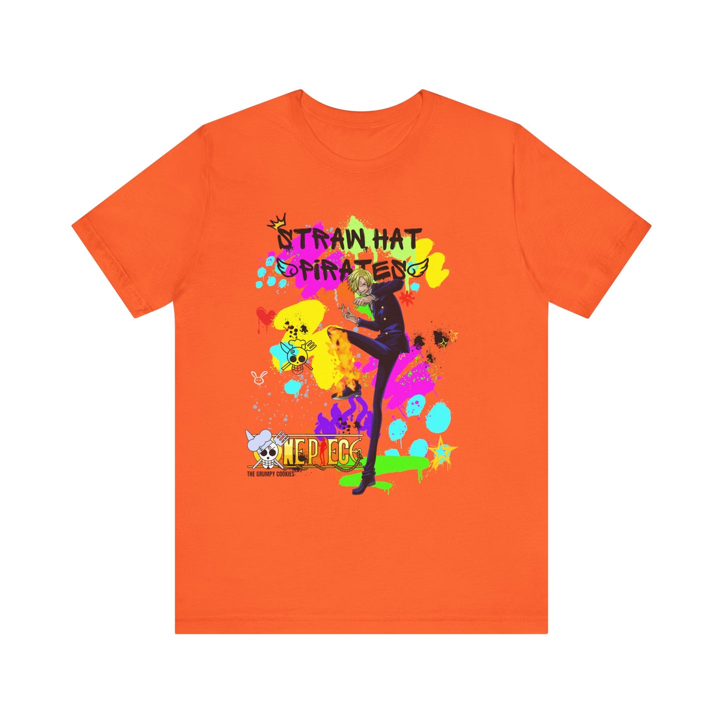 One Piece - Graffiti Sanji Unisex Jersey Short Sleeve Tee
