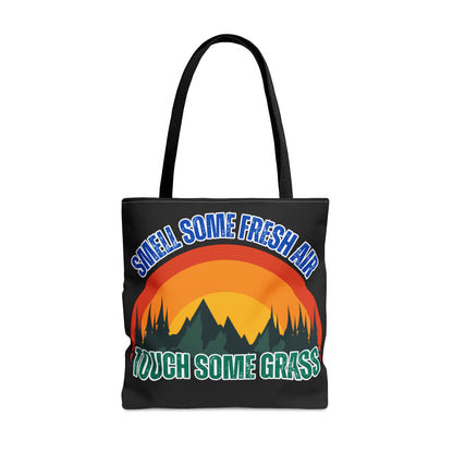 Touch Some Grass Tote Bag