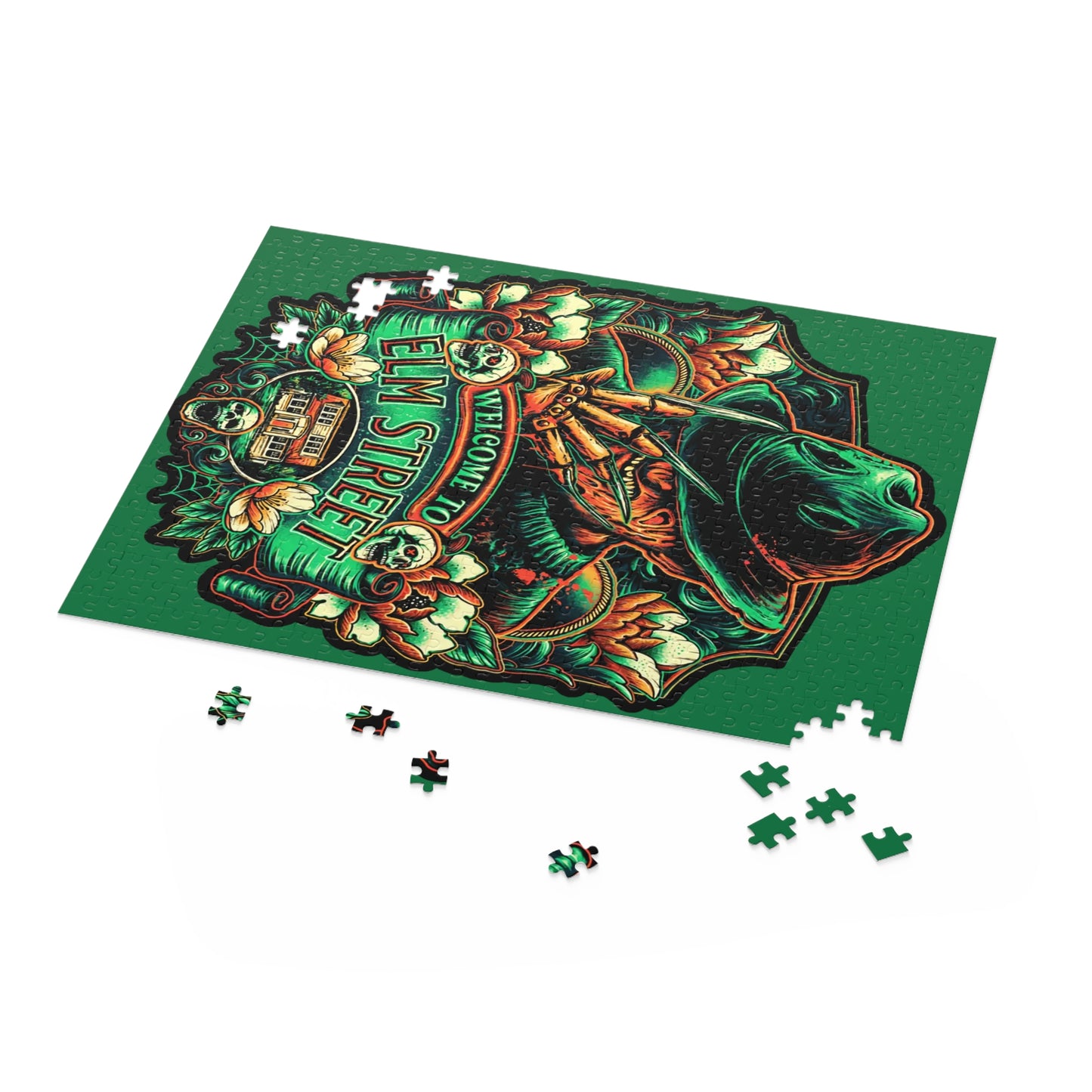 A Nightmare on Elm Street - Elm Street Puzzle (120, 252, 500-Piece)