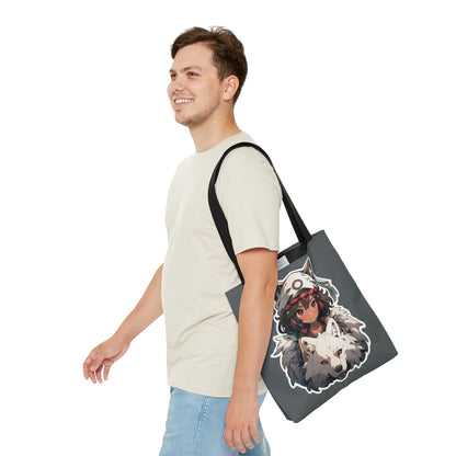 Princess Mononoke Grey Tote Bag