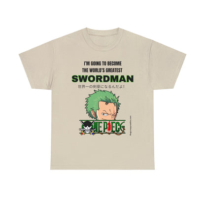 World's Greatest Swordsman Unisex Heavy Cotton Tee